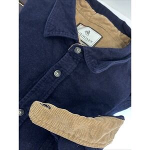 Legendary Whitetails Shirt Mens BuckCamp Button Heavy Flip Cuff‎ Outdoors Sz XL